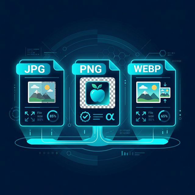 The Difference Between JPG, PNG, and WebP: Which Should You Use?